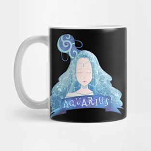 Aquarius Zodiac Sign Mug